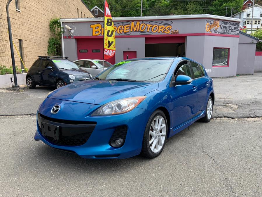 2012 Mazda Mazda3 5dr HB Auto s Grand Touring, available for sale in Derby, Connecticut | Bridge Motors LLC. Derby, Connecticut