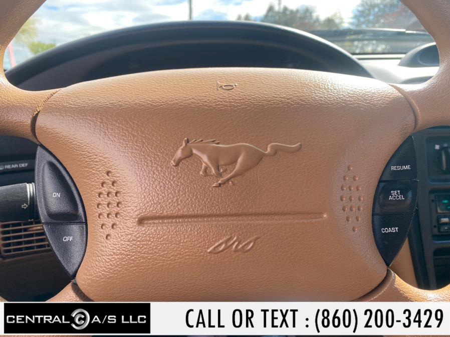 1995 Ford Mustang 2dr Coupe, available for sale in East Windsor, Connecticut | Central A/S LLC. East Windsor, Connecticut 1995 Ford Mustang 2dr Coupe, available for sale in East Windsor, Connecticut | Central A/S LLC. East Windsor, Connecticut