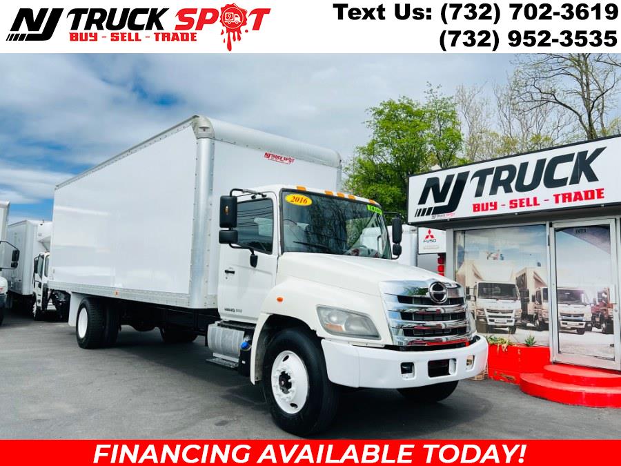 2016 HINO 268 26 FEET DRY BOX + LIFT GATE + NO CDL, available for sale in South Amboy, New Jersey | NJ Truck Spot. South Amboy, New Jersey