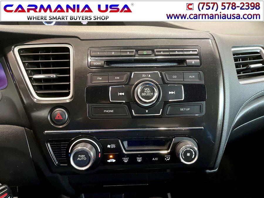 Used Honda Civic EX Sedan 4D 2013 | CARMANIA USA. Chesapeake, Virginia Used Honda Civic EX Sedan 4D 2013 | CARMANIA USA. Chesapeake, Virginia