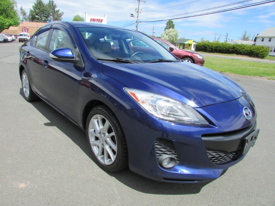 Used Mazda Mazda3 4dr Sdn Auto s Grand Touring 2012 | United Auto Sales of E Windsor, Inc. East Windsor, Connecticut Used Mazda Mazda3 4dr Sdn Auto s Grand Touring 2012 | United Auto Sales of E Windsor, Inc. East Windsor, Connecticut