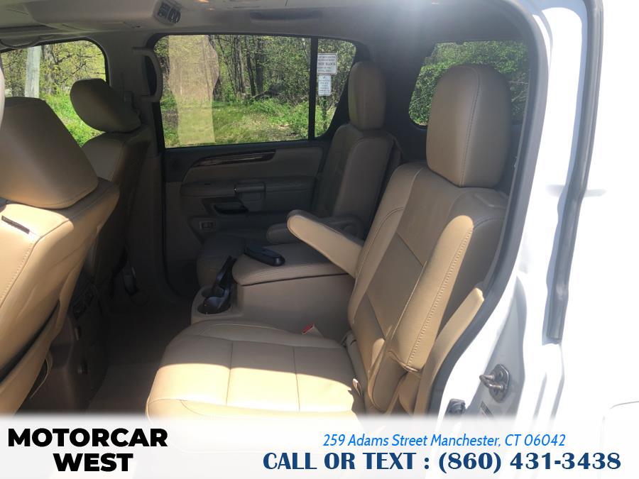 2012 Nissan Armada 4WD 4dr Platinum, available for sale in Manchester, Connecticut | Motorcar West. Manchester, Connecticut 2012 Nissan Armada 4WD 4dr Platinum, available for sale in Manchester, Connecticut | Motorcar West. Manchester, Connecticut