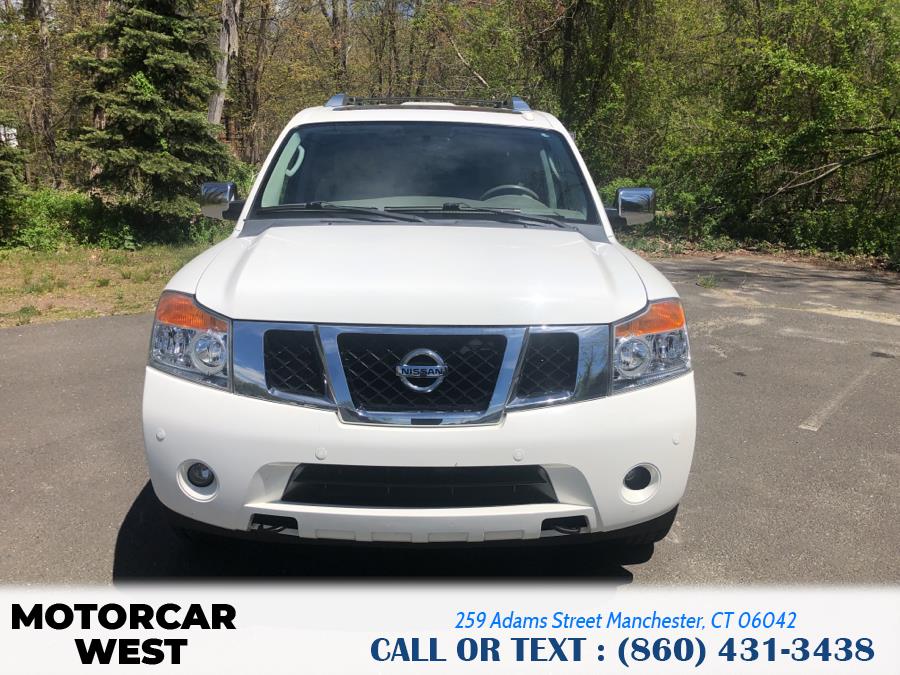 2012 Nissan Armada 4WD 4dr Platinum, available for sale in Manchester, Connecticut | Motorcar West. Manchester, Connecticut 2012 Nissan Armada 4WD 4dr Platinum, available for sale in Manchester, Connecticut | Motorcar West. Manchester, Connecticut