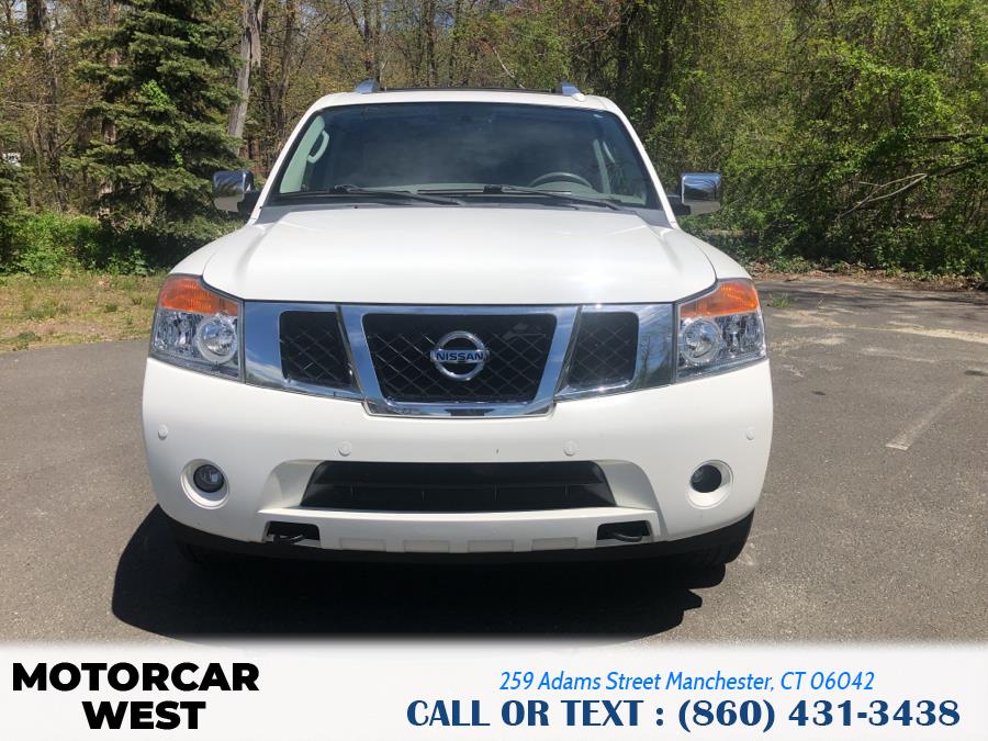 2012 Nissan Armada 4WD 4dr Platinum, available for sale in Manchester, Connecticut | Motorcar West. Manchester, Connecticut 2012 Nissan Armada 4WD 4dr Platinum, available for sale in Manchester, Connecticut | Motorcar West. Manchester, Connecticut