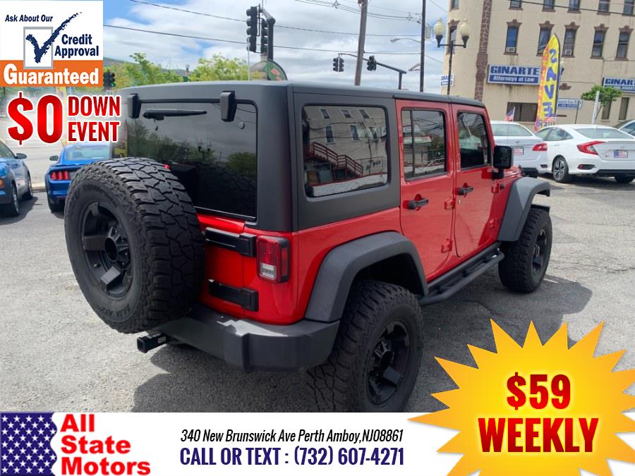 2015 Jeep Wrangler Unlimited 4WD 4dr Rubicon, available for sale in Perth Amboy, New Jersey | All State Motor Inc. Perth Amboy, New Jersey 2015 Jeep Wrangler Unlimited 4WD 4dr Rubicon, available for sale in Perth Amboy, New Jersey | All State Motor Inc. Perth Amboy, New Jersey
