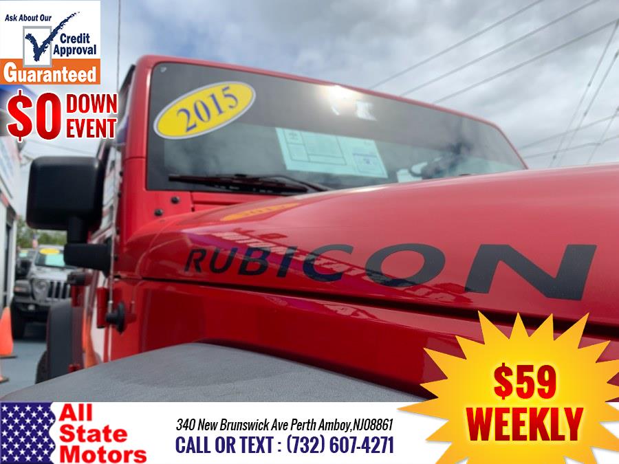 2015 Jeep Wrangler Unlimited 4WD 4dr Rubicon, available for sale in Perth Amboy, New Jersey | All State Motor Inc. Perth Amboy, New Jersey 2015 Jeep Wrangler Unlimited 4WD 4dr Rubicon, available for sale in Perth Amboy, New Jersey | All State Motor Inc. Perth Amboy, New Jersey