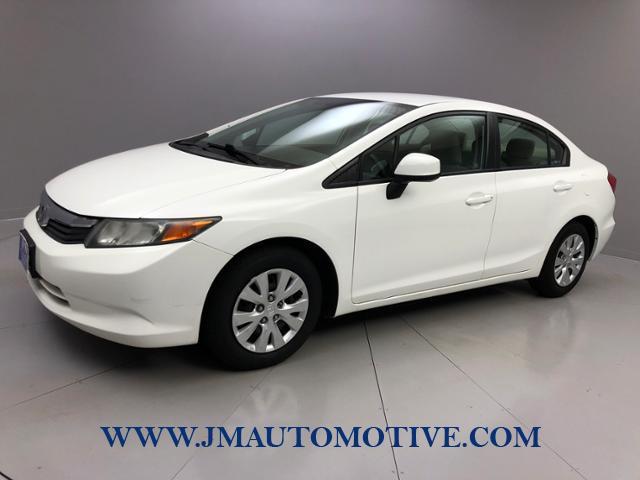 2012 Honda Civic 4dr Auto LX, available for sale in Naugatuck, Connecticut | J&M Automotive Sls&Svc LLC. Naugatuck, Connecticut