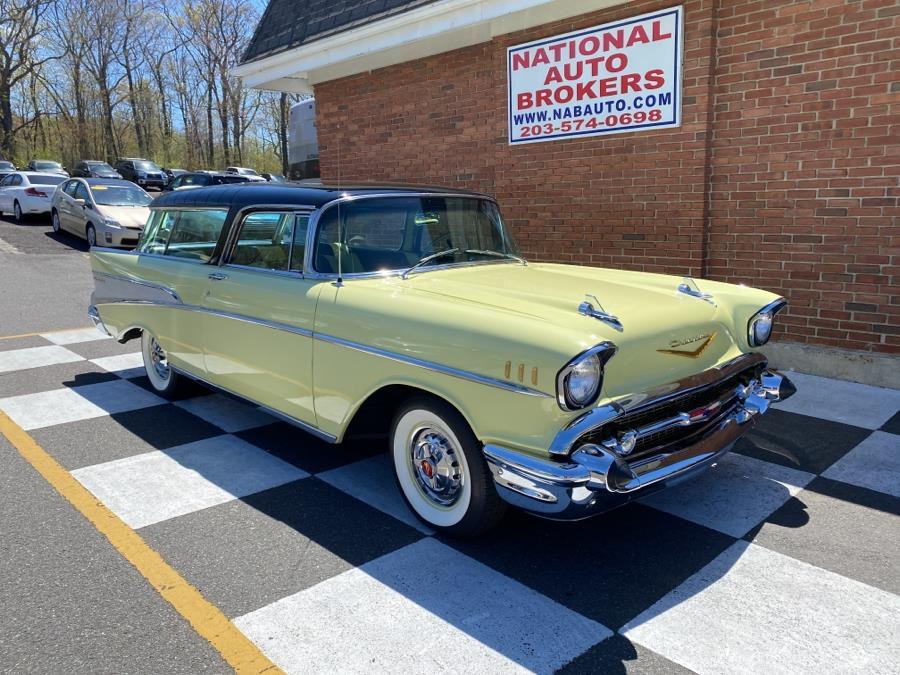 1957 Chevrolet Nomad Bel Air, available for sale in Waterbury, Connecticut | National Auto Brokers, Inc.. Waterbury, Connecticut