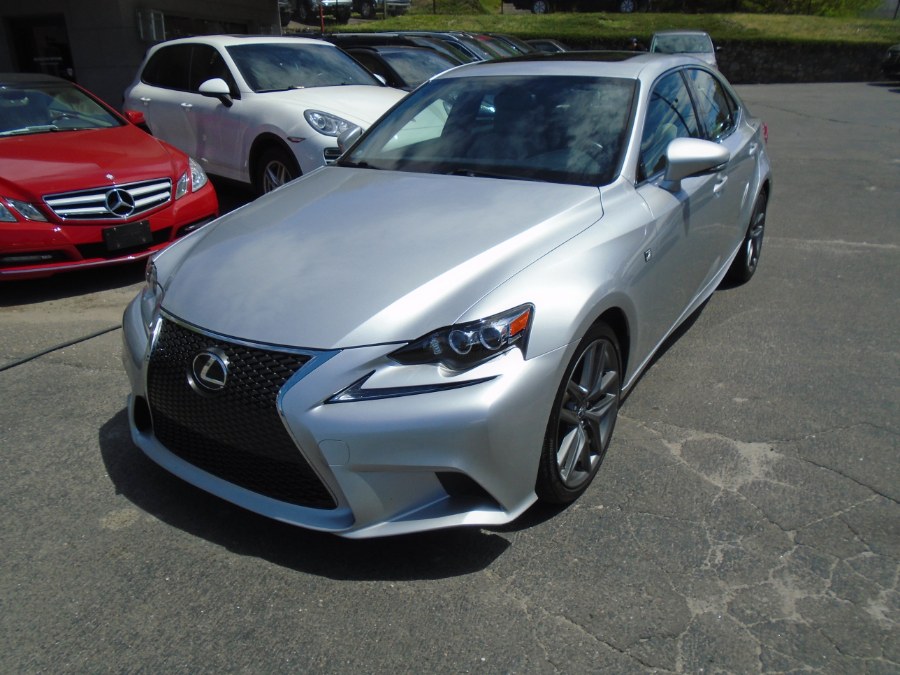 2016 Lexus IS 300 4dr Sdn AWD F sport, available for sale in Waterbury, Connecticut | Jim Juliani Motors. Waterbury, Connecticut
