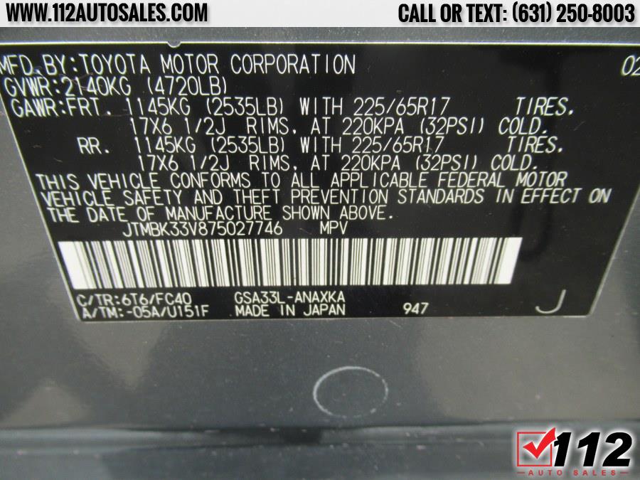2007 Toyota Rav4 4WD 4dr V6 (Natl), available for sale in Patchogue, New York | 112 Auto Sales. Patchogue, New York 2007 Toyota Rav4 4WD 4dr V6 (Natl), available for sale in Patchogue, New York | 112 Auto Sales. Patchogue, New York
