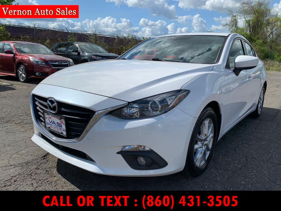 2015 Mazda Mazda3 4dr Sdn Auto i Touring, available for sale in Manchester, Connecticut | Vernon Auto Sale & Service. Manchester, Connecticut