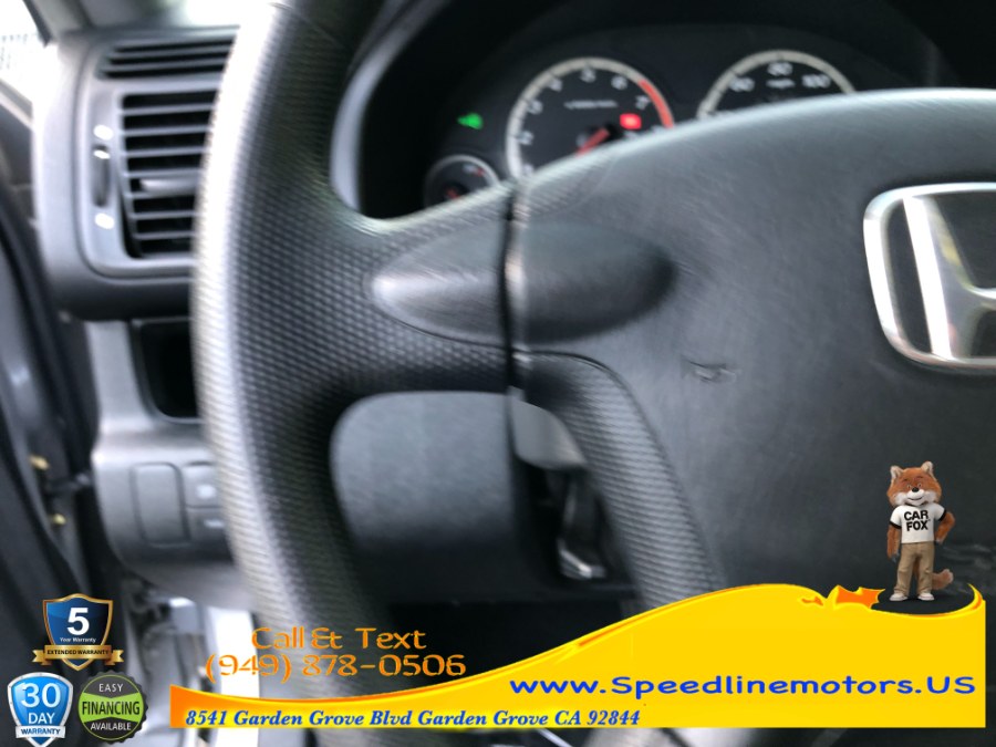 Used Honda CR-V 2WD LX AT 2005 | Speedline Motors. Garden Grove, California Used Honda CR-V 2WD LX AT 2005 | Speedline Motors. Garden Grove, California