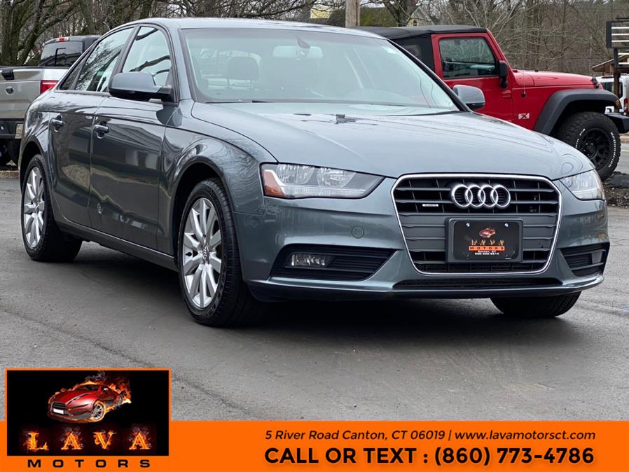 2014 Audi A4 4dr Sdn Auto quattro 2.0T Premium, available for sale in Canton, Connecticut | Lava Motors. Canton, Connecticut 2014 Audi A4 4dr Sdn Auto quattro 2.0T Premium, available for sale in Canton, Connecticut | Lava Motors. Canton, Connecticut
