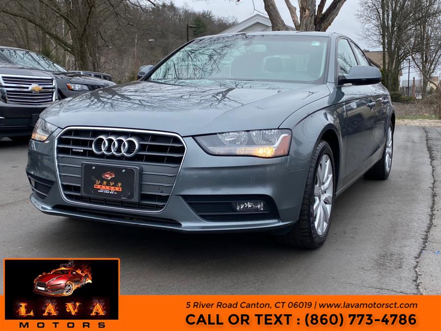 2014 Audi A4 4dr Sdn Auto quattro 2.0T Premium, available for sale in Canton, Connecticut | Lava Motors. Canton, Connecticut 2014 Audi A4 4dr Sdn Auto quattro 2.0T Premium, available for sale in Canton, Connecticut | Lava Motors. Canton, Connecticut