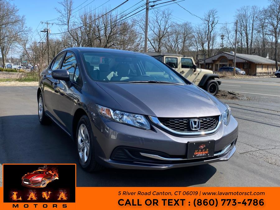 2014 Honda Civic Sedan 4dr CVT LX, available for sale in Canton, Connecticut | Lava Motors. Canton, Connecticut 2014 Honda Civic Sedan 4dr CVT LX, available for sale in Canton, Connecticut | Lava Motors. Canton, Connecticut