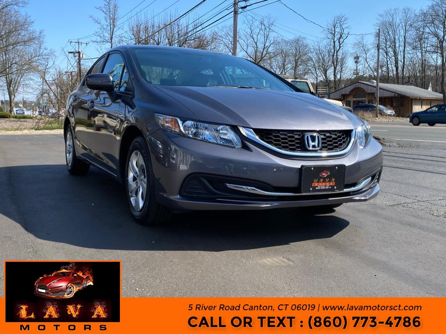 2014 Honda Civic Sedan 4dr CVT LX, available for sale in Canton, Connecticut | Lava Motors. Canton, Connecticut 2014 Honda Civic Sedan 4dr CVT LX, available for sale in Canton, Connecticut | Lava Motors. Canton, Connecticut