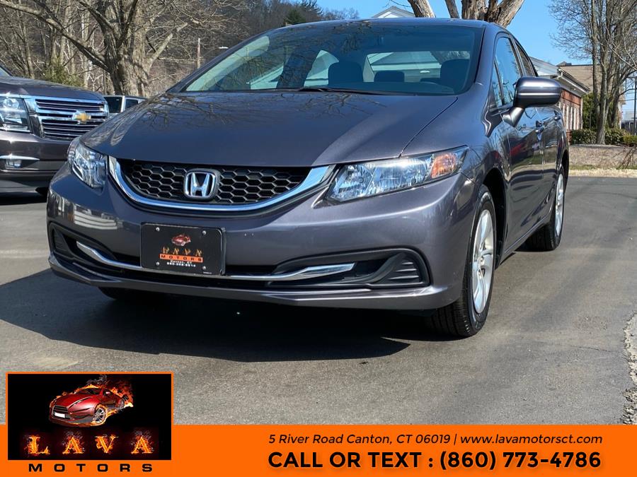 2014 Honda Civic Sedan 4dr CVT LX, available for sale in Canton, Connecticut | Lava Motors. Canton, Connecticut 2014 Honda Civic Sedan 4dr CVT LX, available for sale in Canton, Connecticut | Lava Motors. Canton, Connecticut