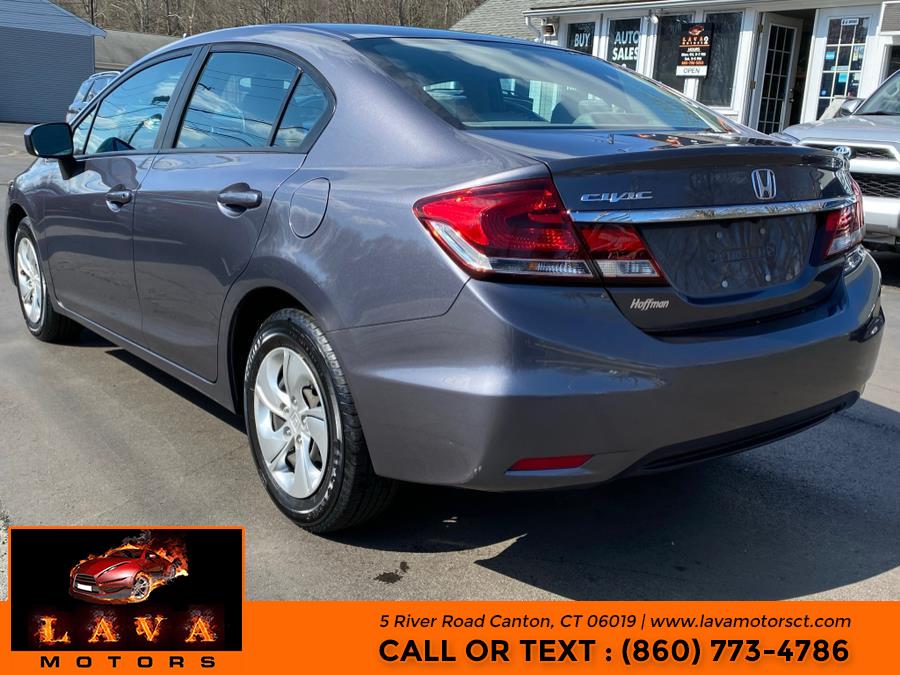 2014 Honda Civic Sedan 4dr CVT LX, available for sale in Canton, Connecticut | Lava Motors. Canton, Connecticut 2014 Honda Civic Sedan 4dr CVT LX, available for sale in Canton, Connecticut | Lava Motors. Canton, Connecticut