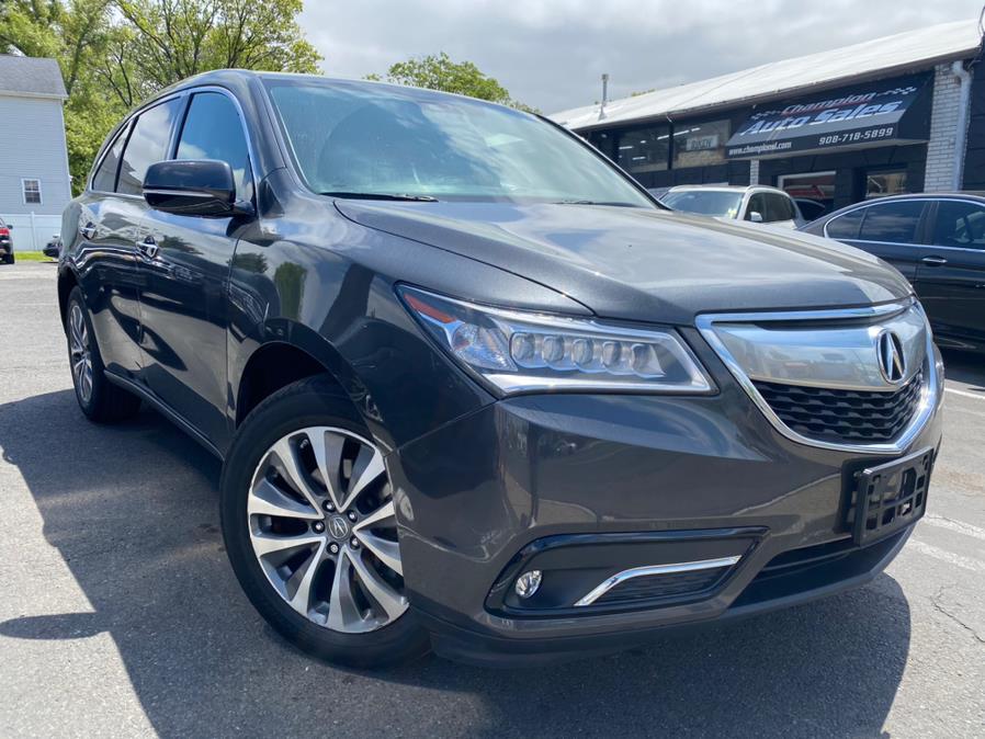 Used Acura MDX SH-AWD 4dr Tech Pkg 2015 | Champion Used Auto Sales. Linden, New Jersey