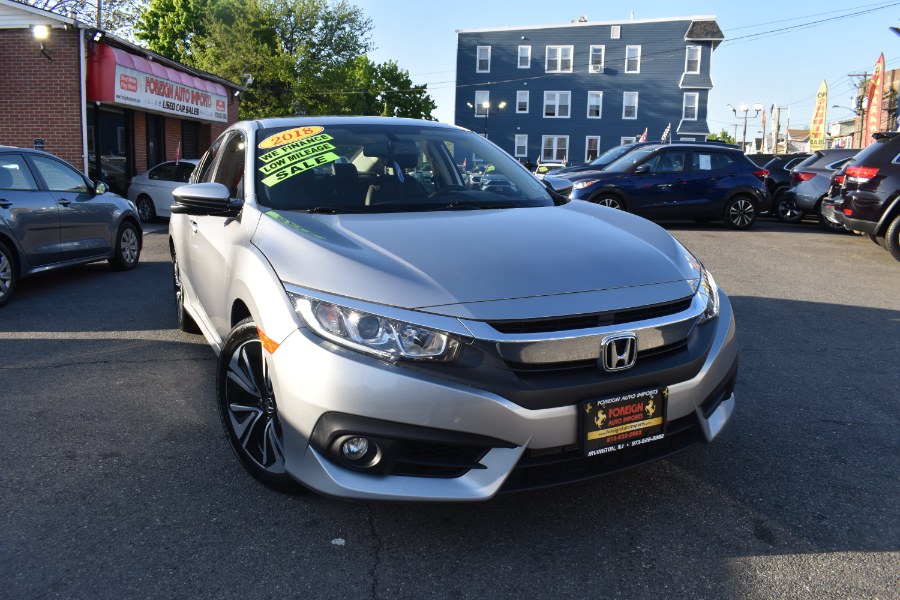 Used Honda Civic Sedan EX-L CVT 2018 | Foreign Auto Imports. Irvington, New Jersey