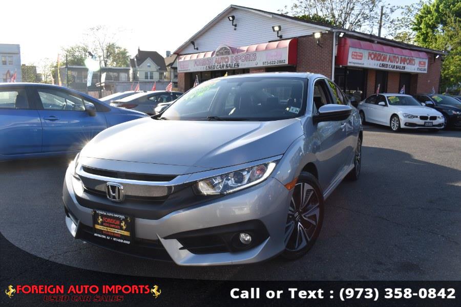 2018 Honda Civic Sedan EX-L CVT, available for sale in Irvington, New Jersey | Foreign Auto Imports. Irvington, New Jersey