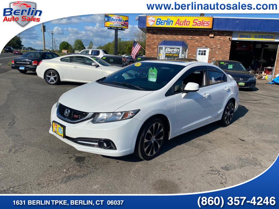 2013 Honda Civic Sdn 4dr Man Si, available for sale in Berlin, Connecticut | Berlin Auto Sales LLC. Berlin, Connecticut