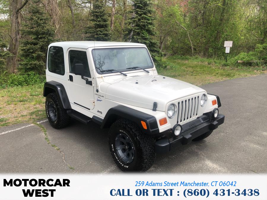 1998 Jeep Wrangler 2dr Sport, available for sale in Manchester, Connecticut | Motorcar West. Manchester, Connecticut 1998 Jeep Wrangler 2dr Sport, available for sale in Manchester, Connecticut | Motorcar West. Manchester, Connecticut