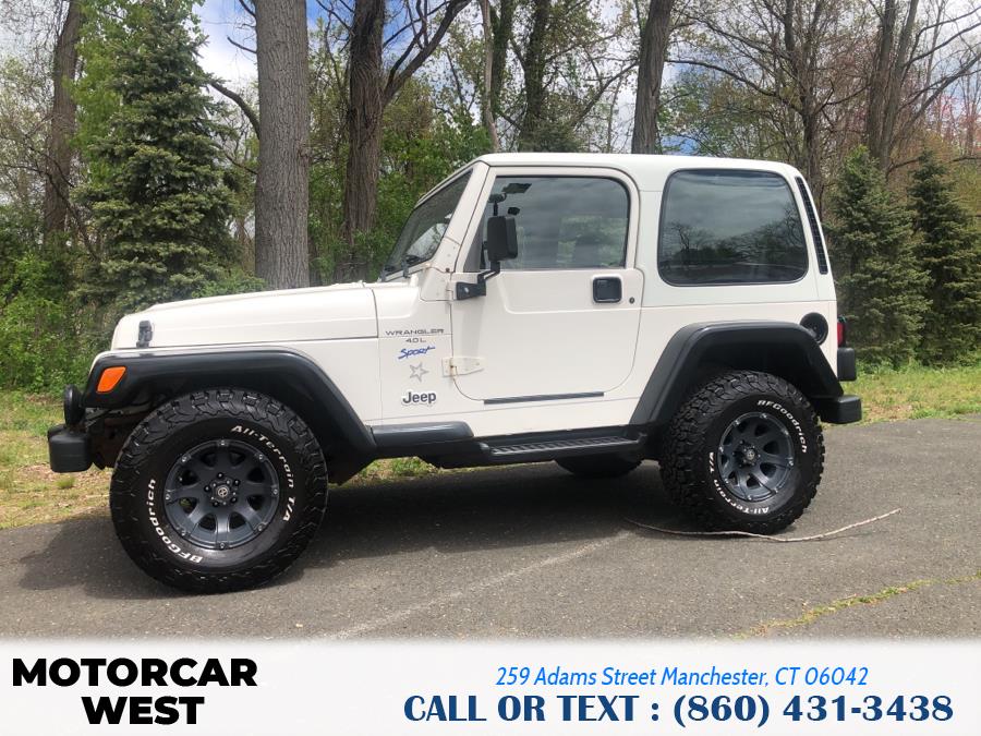 Used Jeep Wrangler 2dr Sport 1998 | Motorcar West. Manchester, Connecticut