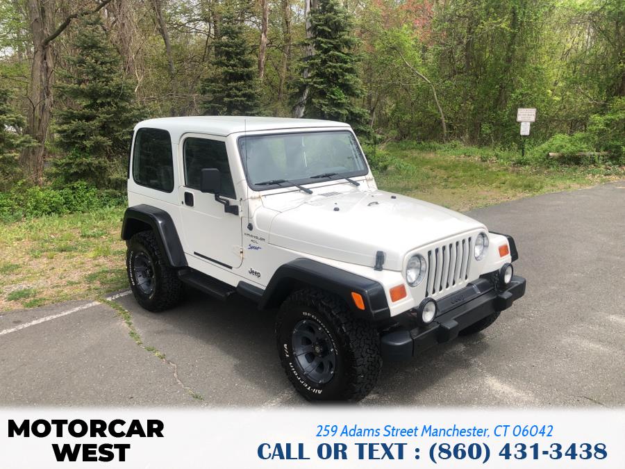 1998 Jeep Wrangler 2dr Sport, available for sale in Manchester, Connecticut | Motorcar West. Manchester, Connecticut 1998 Jeep Wrangler 2dr Sport, available for sale in Manchester, Connecticut | Motorcar West. Manchester, Connecticut