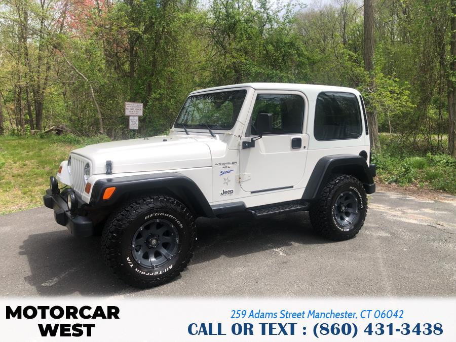 1998 Jeep Wrangler 2dr Sport, available for sale in Manchester, Connecticut | Motorcar West. Manchester, Connecticut 1998 Jeep Wrangler 2dr Sport, available for sale in Manchester, Connecticut | Motorcar West. Manchester, Connecticut