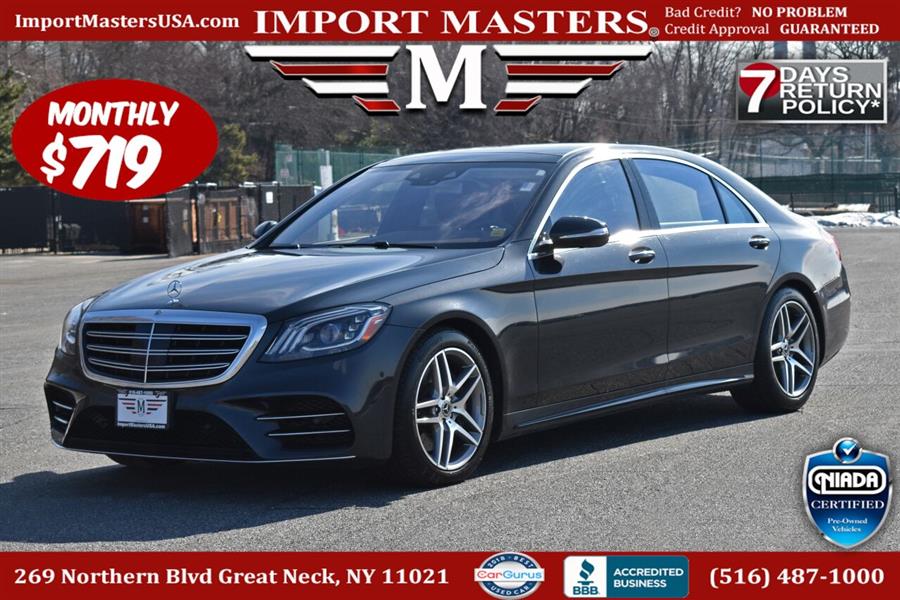 Used Mercedes-benz S-class S 560 4MATIC AWD 4dr Sedan 2019 | Camy Cars. Great Neck, New York
