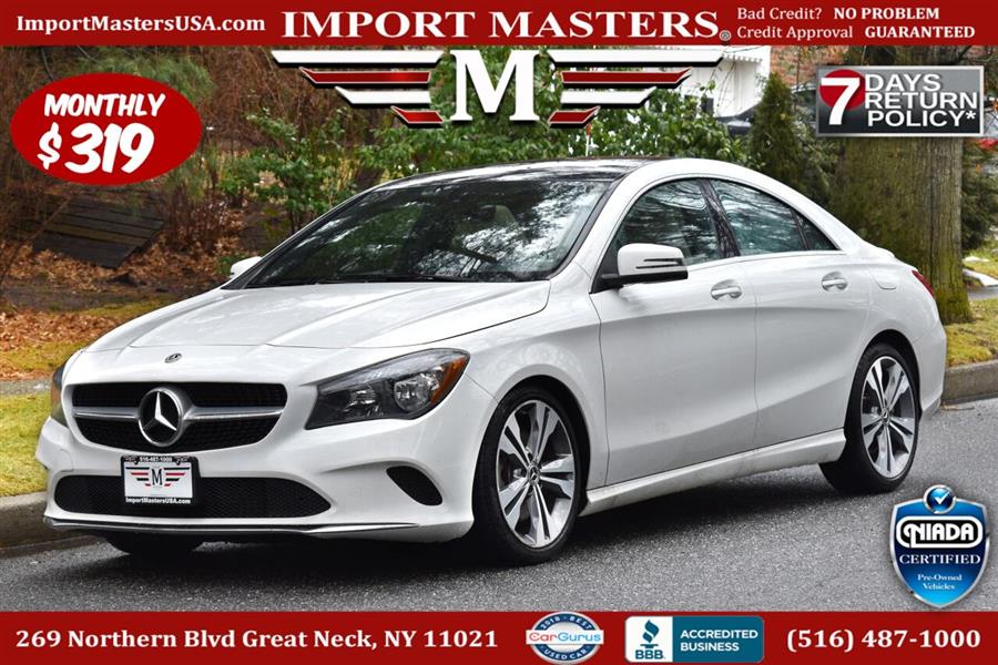 Used Mercedes-benz Cla CLA 250 4MATIC AWD 4dr Coupe 2019 | Camy Cars. Great Neck, New York
