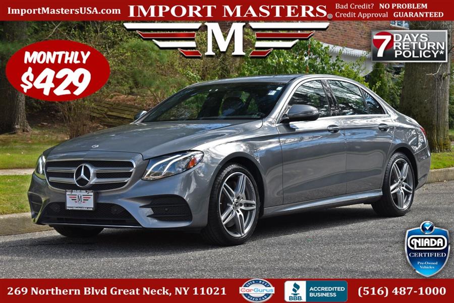 Used Mercedes-benz E-class E 300 4MATIC AWD 4dr Sedan 2019 | Camy Cars. Great Neck, New York
