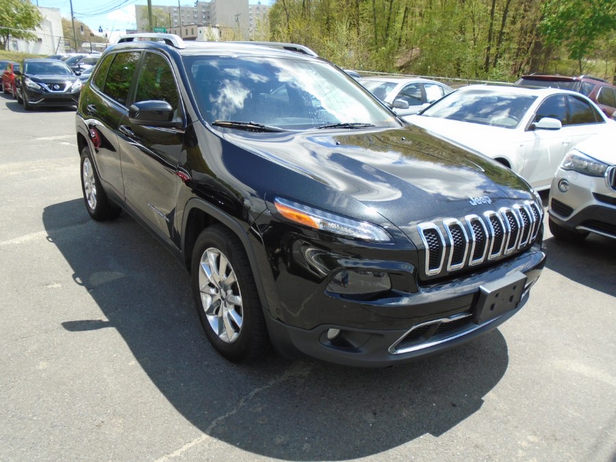 2015 Jeep Cherokee 4WD 4dr Limited, available for sale in Waterbury, Connecticut | Jim Juliani Motors. Waterbury, Connecticut