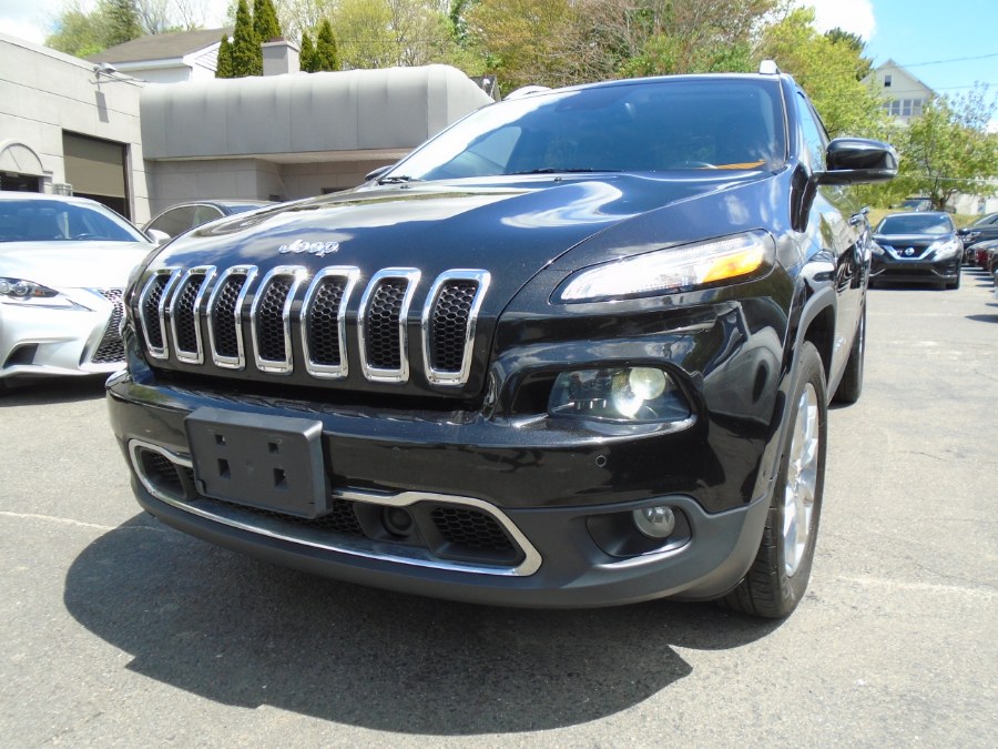 2015 Jeep Cherokee 4WD 4dr Limited, available for sale in Waterbury, Connecticut | Jim Juliani Motors. Waterbury, Connecticut