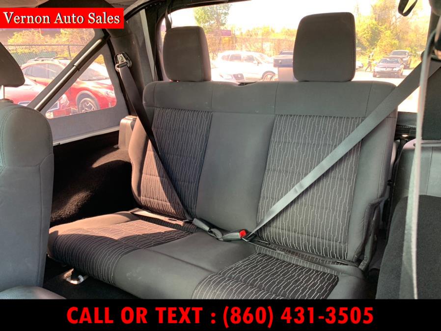 Used Jeep Wrangler 4WD 2dr Sport 2012 | Vernon Auto Sale & Service. Manchester, Connecticut Used Jeep Wrangler 4WD 2dr Sport 2012 | Vernon Auto Sale & Service. Manchester, Connecticut