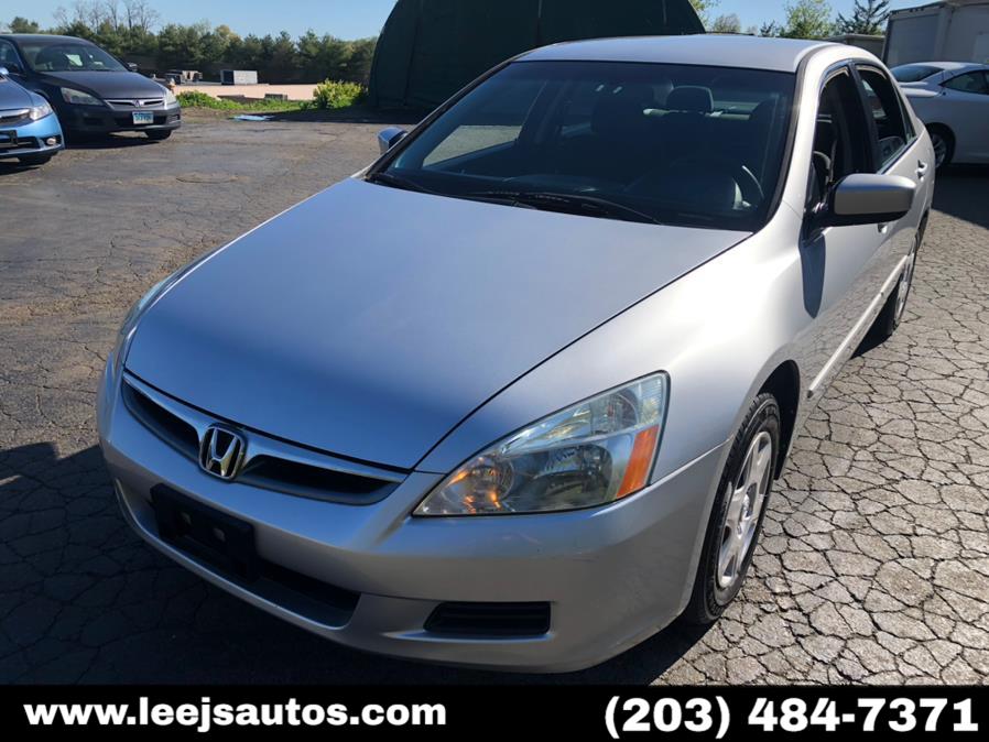 2006 Honda Accord Sdn LX AT PZEV, available for sale in North Branford, Connecticut | LeeJ's Auto Sales & Service. North Branford, Connecticut