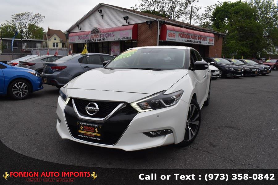Used Nissan Maxima SV 3.5L 2018 | Foreign Auto Imports. Irvington, New Jersey