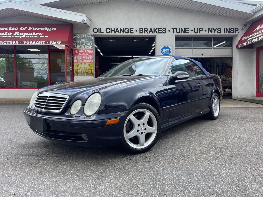 2003 Mercedes-Benz CLK-Class 2dr Cabriolet 4.3L, available for sale in Plainview , New York | Ace Motor Sports Inc. Plainview , New York