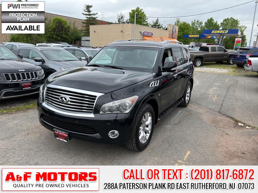 2014 INFINITI QX80 4WD 4dr, available for sale in East Rutherford, New Jersey | A&F Motors LLC. East Rutherford, New Jersey