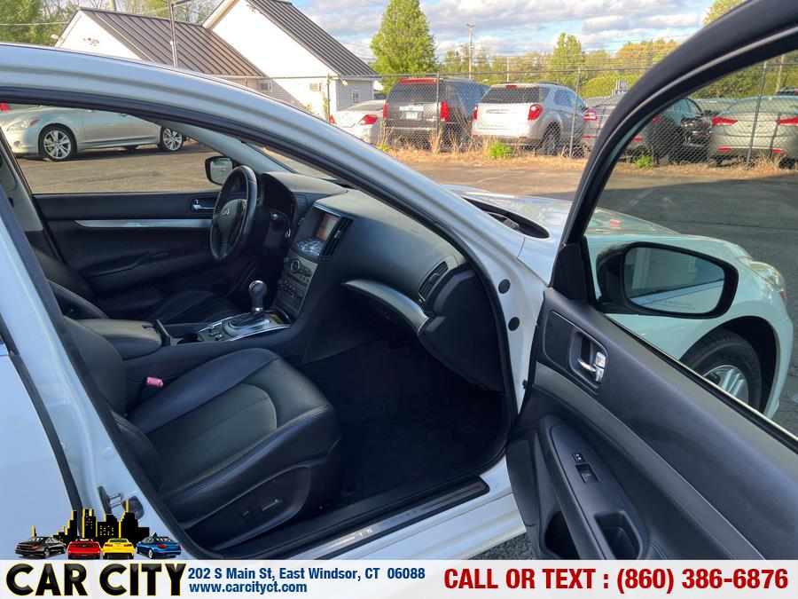 2012 Infiniti G25 Sedan 4dr x AWD, available for sale in East Windsor, Connecticut | Car City LLC. East Windsor, Connecticut 2012 Infiniti G25 Sedan 4dr x AWD, available for sale in East Windsor, Connecticut | Car City LLC. East Windsor, Connecticut