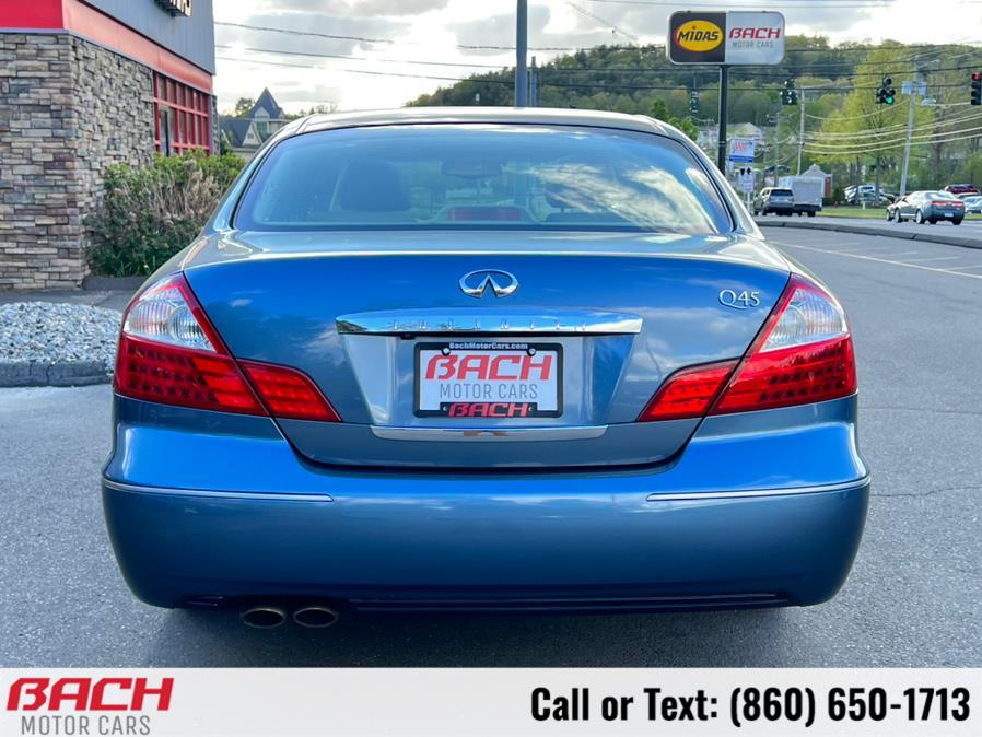 2005 Infiniti Q45 4dr Sdn, available for sale in Canton , Connecticut | Bach Motor Cars. Canton , Connecticut 2005 Infiniti Q45 4dr Sdn, available for sale in Canton , Connecticut | Bach Motor Cars. Canton , Connecticut