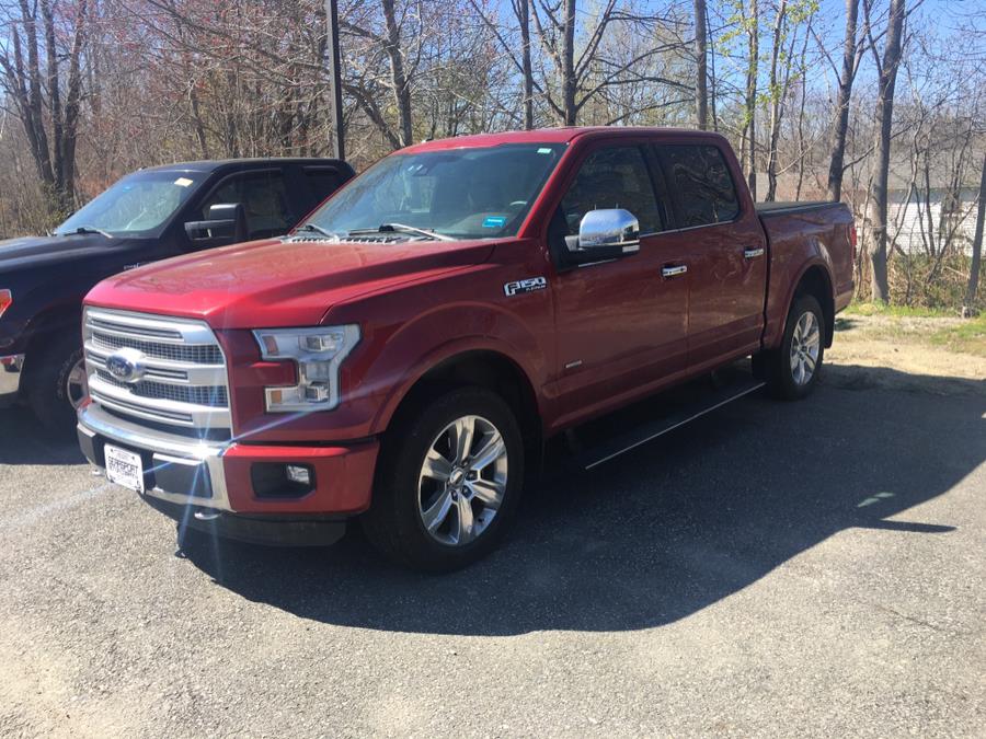 Used Ford F-150 4WD SuperCrew 145" Platinum 2015 | Rockland Motor Company. Rockland, Maine