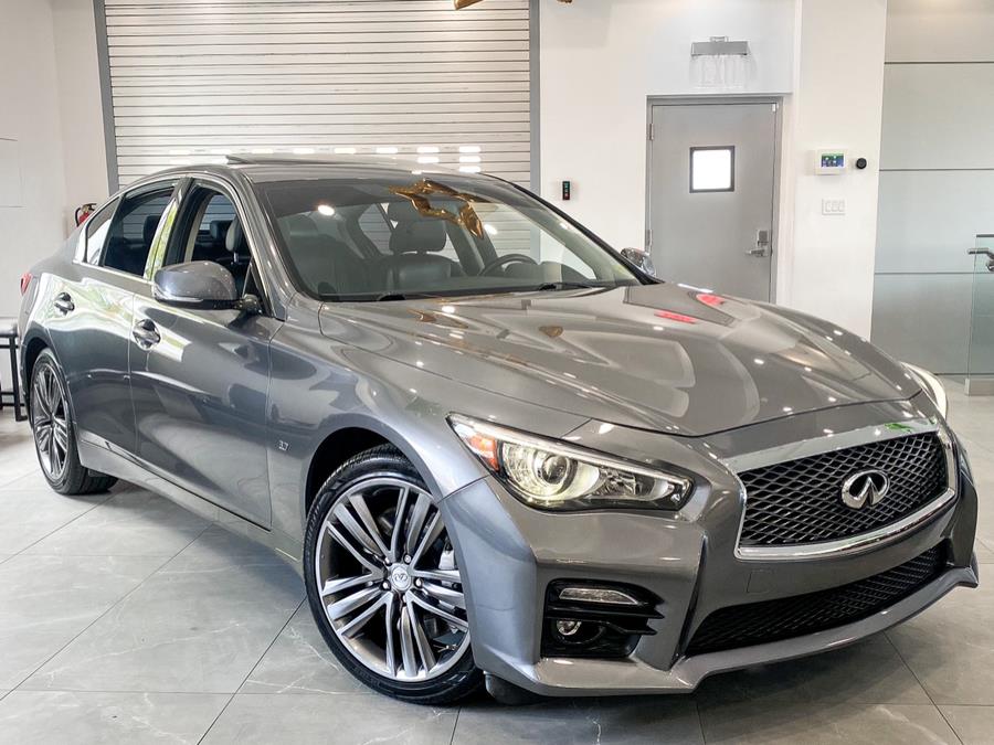 Used INFINITI Q50S 4dr Sdn SPORT AWD 2015 | C Rich Cars. Franklin Square, New York