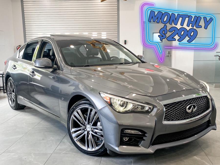 2015 INFINITI Q50S 4dr Sdn SPORT AWD, available for sale in Franklin Square, New York | C Rich Cars. Franklin Square, New York