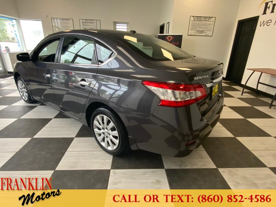 2015 Nissan Sentra 4dr Sdn I4 CVT SV, available for sale in Hartford, Connecticut | Franklin Motors Auto Sales LLC. Hartford, Connecticut 2015 Nissan Sentra 4dr Sdn I4 CVT SV, available for sale in Hartford, Connecticut | Franklin Motors Auto Sales LLC. Hartford, Connecticut