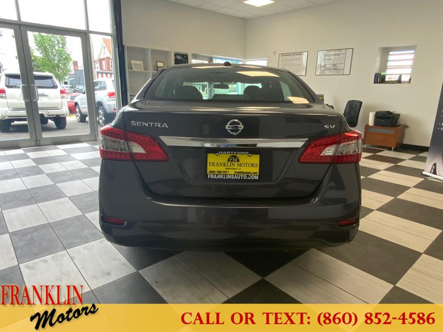 2015 Nissan Sentra 4dr Sdn I4 CVT SV, available for sale in Hartford, Connecticut | Franklin Motors Auto Sales LLC. Hartford, Connecticut 2015 Nissan Sentra 4dr Sdn I4 CVT SV, available for sale in Hartford, Connecticut | Franklin Motors Auto Sales LLC. Hartford, Connecticut