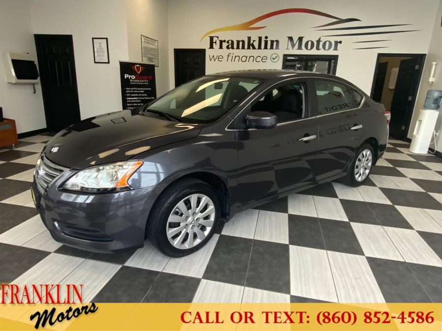 2015 Nissan Sentra 4dr Sdn I4 CVT SV, available for sale in Hartford, Connecticut | Franklin Motors Auto Sales LLC. Hartford, Connecticut 2015 Nissan Sentra 4dr Sdn I4 CVT SV, available for sale in Hartford, Connecticut | Franklin Motors Auto Sales LLC. Hartford, Connecticut