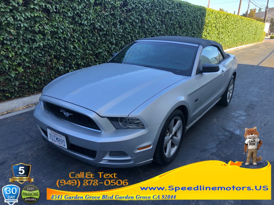 2013 Ford Mustang 2dr Conv V6 Premium, available for sale in Garden Grove, California | Speedline Motors. Garden Grove, California