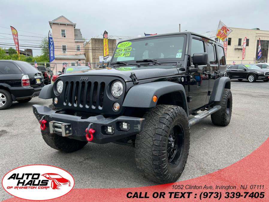 2017 Jeep Wrangler Unlimited Sport 4x4, available for sale in Irvington , New Jersey | Auto Haus of Irvington Corp. Irvington , New Jersey